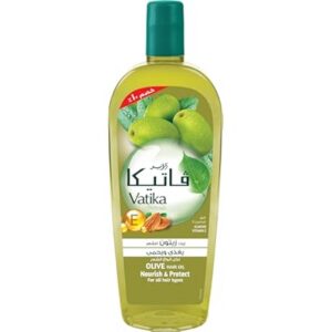 vatika naturals olive enriched hair oil 180ml natural extract of almonds with vitamin e nourishes